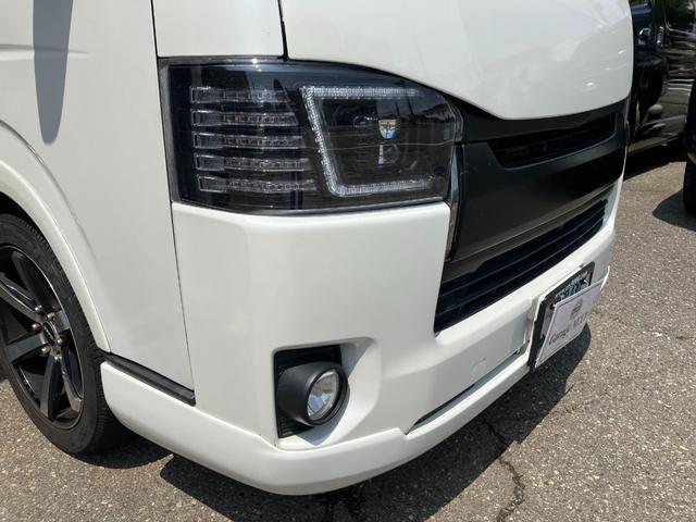 ハイエースバン スーパーGL ダークプライム ロングボディ ディーゼルターボ 4WD メモリーナビ フルセグTV バックカメラ Bluetoothオーディオ ETC フルフラット スマートキー プッシュスタート(12枚目)