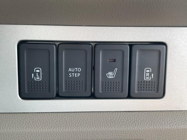 G 禁煙車 4WD ターボ 左右パワースライドドア オートステップ HIDヘッドライト ナビフルセグTV キーレス 革調シートカバー タイミングチェーン 内外装三つ星(25枚目)