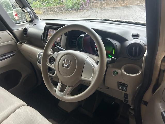 Ｎ－ＢＯＸ Ｇ・Ｌパッケージ　禁煙車　４ＷＤ　ケンウッド製ディスプレイオーディオ・ＣＤ・ＤＶＤ・Ｂｌｕｅｔｏｏｔｈ　ＥＴＣ　バックカメラ　両側電動スライドドア　オートライト　スマートキー　シートヒータ　オートエアコン　ベンチシート（37枚目）