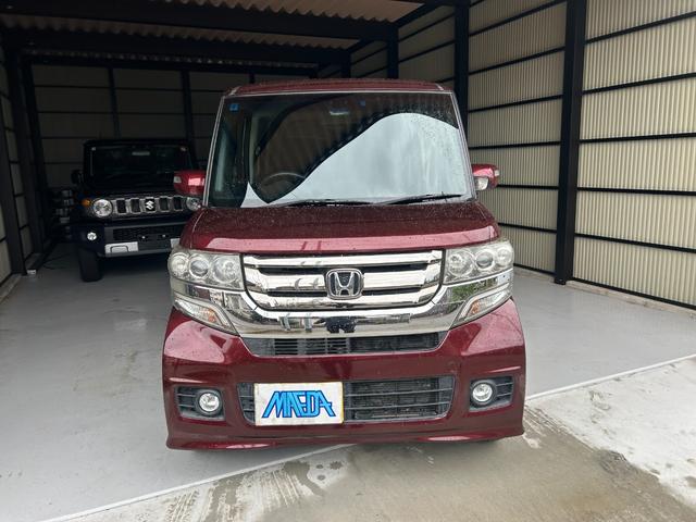 Ｎ－ＢＯＸカスタム Ｇ・Ｌパッケージ　４ＷＤ　両側スライド・片側電動　オートライト　ＨＩＤ　ＥＴＣ　スマートキー　ステアリングスイッチ　オートライト　シートヒーター　オートエアコン　ベンチシート　盗難防止システム　ＡＢＳ　ＥＳＣ（15枚目）