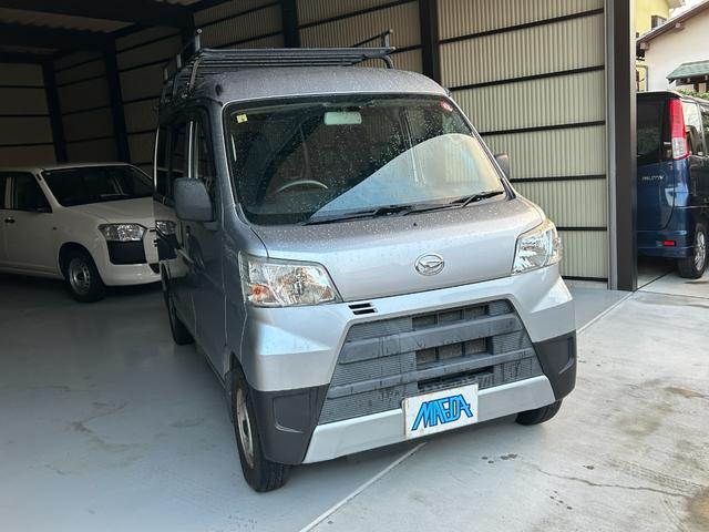 ハイゼットカーゴ DX 禁煙車 切替4WD キーレス オートマ パワーウィンドウ ルーフキャリア ETC 両側スライドドア アイドリングストップ エアコン 運転席エアバッグ 助手席エアバッグ(16枚目)