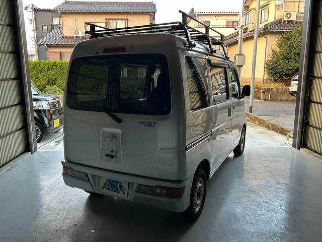 ハイゼットカーゴ DX 禁煙車 切替4WD キーレス オートマ パワーウィンドウ ルーフキャリア ETC 両側スライドドア アイドリングストップ エアコン 運転席エアバッグ 助手席エアバッグ(18枚目)