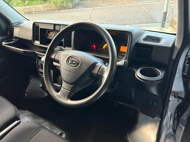 ハイゼットカーゴ DX 禁煙車 切替4WD キーレス オートマ パワーウィンドウ ルーフキャリア ETC 両側スライドドア アイドリングストップ エアコン 運転席エアバッグ 助手席エアバッグ(31枚目)