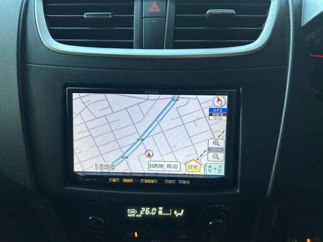 スイフト XG 4WD ナビ・フルセグテレビ・CD・DVD ETC スマートキー プッシュスタート シートヒーター 電動格納ミラー 盗難防止システム 衝突安全ボディ ABS CD USB エアコン アルミホイール(7枚目)