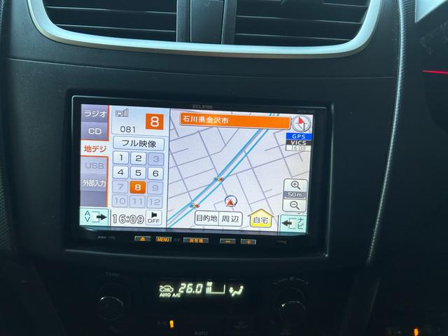 スイフト XG 4WD ナビ・フルセグテレビ・CD・DVD ETC スマートキー プッシュスタート シートヒーター 電動格納ミラー 盗難防止システム 衝突安全ボディ ABS CD USB エアコン アルミホイール(22枚目)