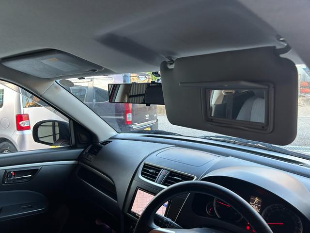 スイフト XG 4WD ナビ・フルセグテレビ・CD・DVD ETC スマートキー プッシュスタート シートヒーター 電動格納ミラー 盗難防止システム 衝突安全ボディ ABS CD USB エアコン アルミホイール(25枚目)