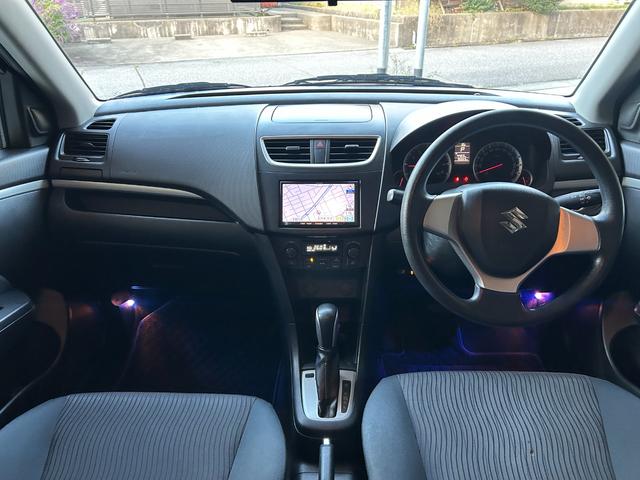 スイフト XG 4WD ナビ・フルセグテレビ・CD・DVD ETC スマートキー プッシュスタート シートヒーター 電動格納ミラー 盗難防止システム 衝突安全ボディ ABS CD USB エアコン アルミホイール(38枚目)