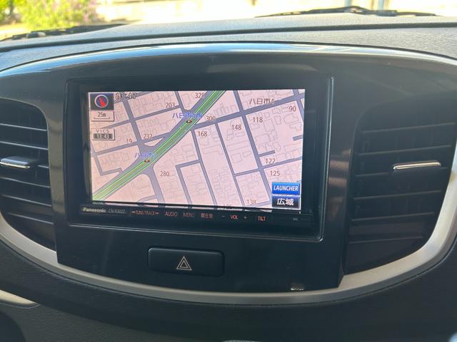 ワゴンＲスティングレー Ｘ　禁煙車　４ＷＤ　ナビ　ＴＶ　衝突被害軽減システム　オートライト　ＨＩＤ　スマートキー　アイドリングストップ　電動格納ミラー　シートヒーター　ベンチシート　ＣＶＴ　盗難防止システム　ＡＢＳ　ＣＤ　ＵＳＢ（7枚目）