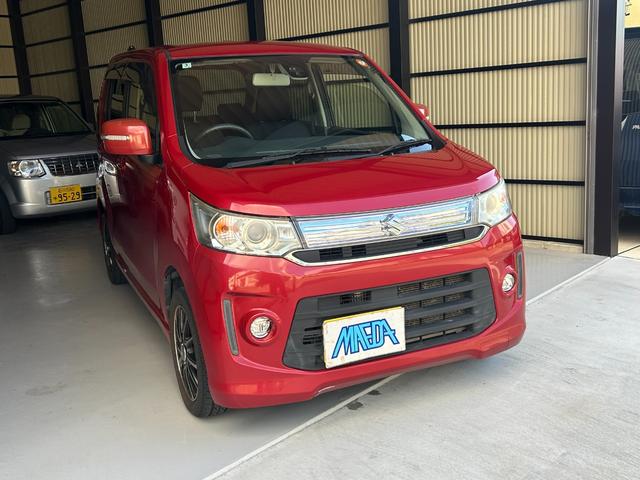 ワゴンＲスティングレー Ｘ　禁煙車　４ＷＤ　ナビ　ＴＶ　衝突被害軽減システム　オートライト　ＨＩＤ　スマートキー　アイドリングストップ　電動格納ミラー　シートヒーター　ベンチシート　ＣＶＴ　盗難防止システム　ＡＢＳ　ＣＤ　ＵＳＢ（15枚目）