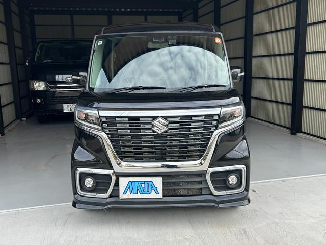 スペーシアカスタム ハイブリッドＸＳ　禁煙車　４ＷＤ　ドライブレコーダー　ＥＴＣ　両側電動スライドドア　　クリアランスソナー　レーンアシスト　衝突被害軽減システム　オートライト　オートエアコン　ＬＥＤヘッドランプ　シートヒーター　ステリモ（15枚目）