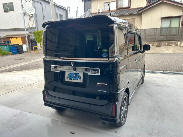 スペーシアカスタム ハイブリッドＸＳ　禁煙車　４ＷＤ　ドライブレコーダー　ＥＴＣ　両側電動スライドドア　　クリアランスソナー　レーンアシスト　衝突被害軽減システム　オートライト　オートエアコン　ＬＥＤヘッドランプ　シートヒーター　ステリモ（17枚目）