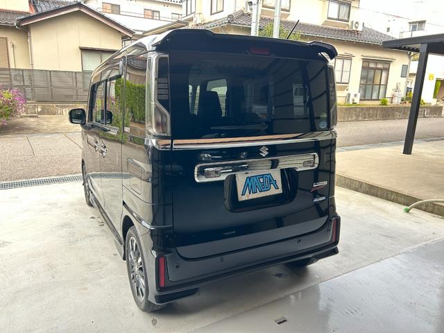 スペーシアカスタム ハイブリッドＸＳ　禁煙車　４ＷＤ　ドライブレコーダー　ＥＴＣ　両側電動スライドドア　　クリアランスソナー　レーンアシスト　衝突被害軽減システム　オートライト　オートエアコン　ＬＥＤヘッドランプ　シートヒーター　ステリモ（19枚目）