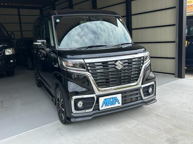 スペーシアカスタム ハイブリッドＸＳ　禁煙車　４ＷＤ　ドライブレコーダー　ＥＴＣ　両側電動スライドドア　　クリアランスソナー　レーンアシスト　衝突被害軽減システム　オートライト　オートエアコン　ＬＥＤヘッドランプ　シートヒーター　ステリモ（20枚目）