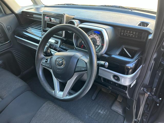 フレアワゴン ハイブリッドＸＧ　４ＷＤ　両側スライド・片側電動スライドドア　ステアリングスイッチ　クリアランスソナー　レーンアシスト　衝突被害軽減システム　オートライト　スマートキー　アイドリングストップ　シートヒーター（12枚目）