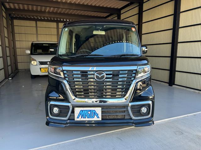 フレアワゴン ハイブリッドＸＧ　４ＷＤ　両側スライド・片側電動スライドドア　ステアリングスイッチ　クリアランスソナー　レーンアシスト　衝突被害軽減システム　オートライト　スマートキー　アイドリングストップ　シートヒーター（15枚目）