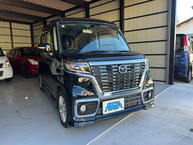 フレアワゴン ハイブリッドＸＧ　４ＷＤ　両側スライド・片側電動スライドドア　ステアリングスイッチ　クリアランスソナー　レーンアシスト　衝突被害軽減システム　オートライト　スマートキー　アイドリングストップ　シートヒーター（16枚目）