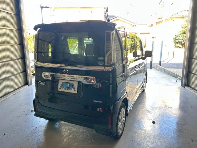 フレアワゴン ハイブリッドＸＧ　４ＷＤ　両側スライド・片側電動スライドドア　ステアリングスイッチ　クリアランスソナー　レーンアシスト　衝突被害軽減システム　オートライト　スマートキー　アイドリングストップ　シートヒーター（19枚目）