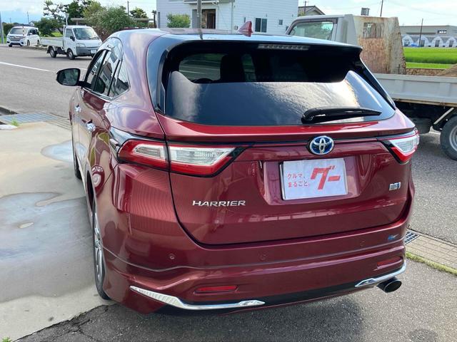 ハリアーハイブリッド プログレス　４ＷＤ　ドライブレコーダー　ＥＴＣ　全周囲カメラ　クリアランスソナー　オートクルーズコントロール　レーンアシスト　パワーシート　衝突被害軽減システム　ＴＶ　オートマチックハイビーム　オートライト（10枚目）