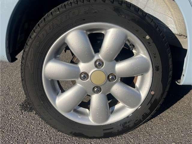 アルトラパン Ｇ　ワンオーナー　スマートキー　プッシュスタート　アイドリングストップ　純正１４インチアルミ　ベンチシート　純正ＣＤオーディオ（9枚目）