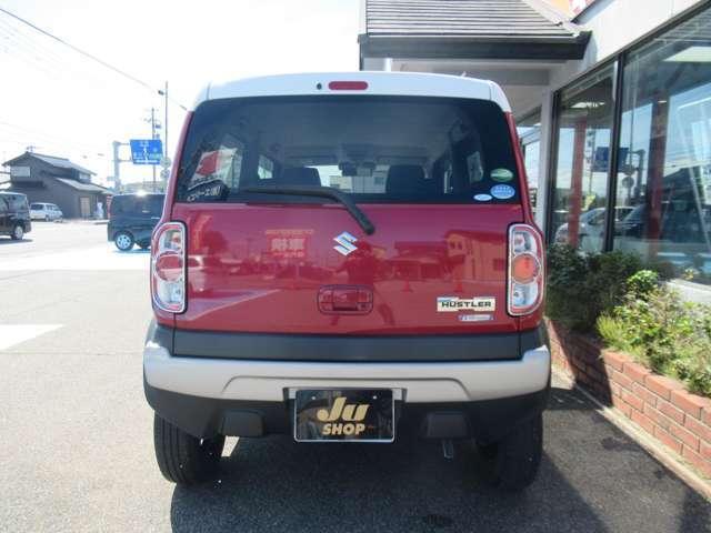 ハスラー Ｊ　ディスチャージライト　メモリーナビ　フルセグテレビ　Ｂｌｕｅｔｏｏｔｈオーディオ　ＤＶＤ再生可　純正１５インチアルミ　左右シートヒーター　スマートキー　プッシュスタート　衝突被害軽減システム（5枚目）