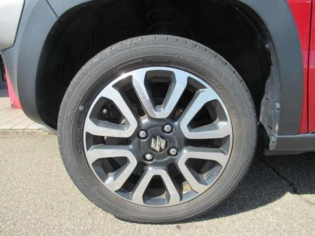 ハスラー Ｊ　ディスチャージライト　メモリーナビ　フルセグテレビ　Ｂｌｕｅｔｏｏｔｈオーディオ　ＤＶＤ再生可　純正１５インチアルミ　左右シートヒーター　スマートキー　プッシュスタート　衝突被害軽減システム（7枚目）