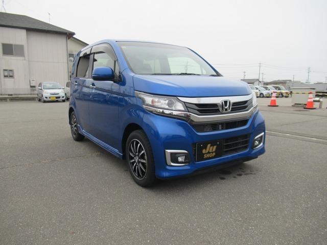 Ｎ－ＷＧＮカスタム Ｇ　ワンオーナー　走行４２８００キロ　ＥＴＣ　スマートキー　プッシュスタート　純正１４インチアルミ　オートエアコン　電動格納ミラー（3枚目）