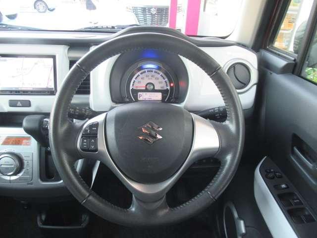 ハスラー Ｘ　弊社ユーザー管理車輛　ワンオーナー　純正１５インチアルミ　ディスチャージライト　メモリーナビ＆フルセグテレビ　オートエアコン　衝突被害軽減システム（13枚目）