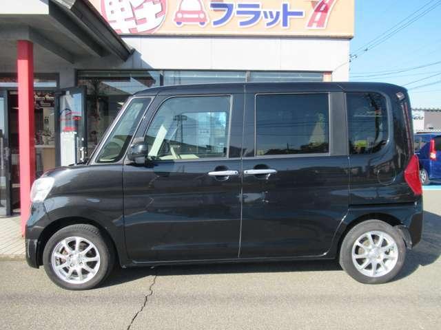 タント Ｘ　ＳＡＩＩＩ　衝突被害軽減システム　左側パワースライドドア　メモリーナビ＆フルセグテレビ＆バックカメラ　ＤＶＤ再生　Ｂｌｕｅｔｏｏｔｈ　ＥＴＣ　シートヒーター（3枚目）