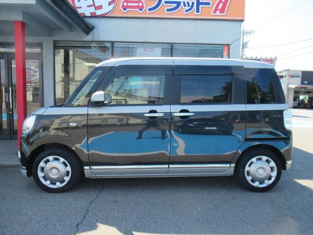 ムーヴキャンバス Ｇメイクアップ　ＳＡＩＩＩ　ワンオーナー　８インチメモリーナビ＆バックカメラ　寒冷地仕様　衝突被害軽減システム　両側電動スライドドア　ベンチシート　スマートキー　プッシュスタート　アイドリングストップ（2枚目）