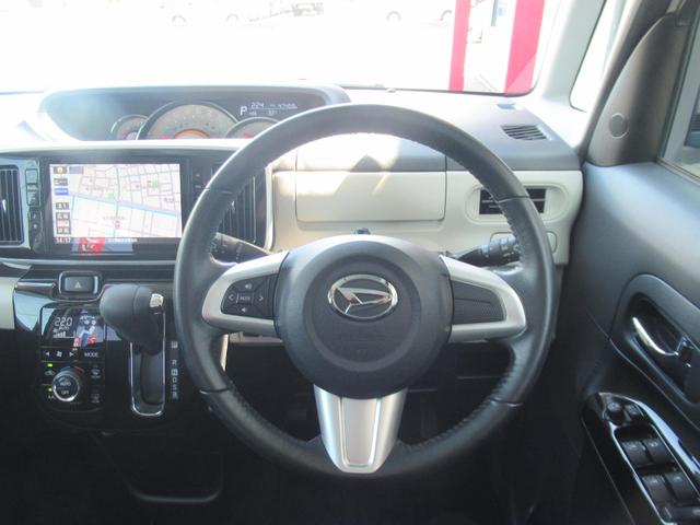 ムーヴキャンバス Ｇメイクアップ　ＳＡＩＩＩ　ワンオーナー　８インチメモリーナビ＆バックカメラ　寒冷地仕様　衝突被害軽減システム　両側電動スライドドア　ベンチシート　スマートキー　プッシュスタート　アイドリングストップ（13枚目）