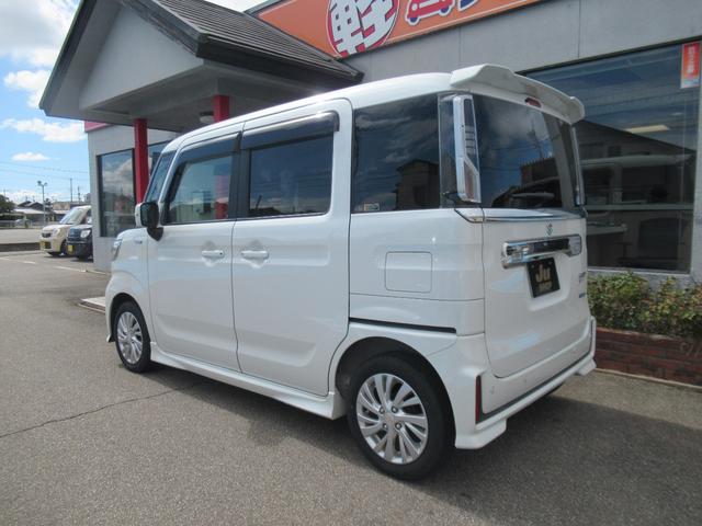 スペーシアカスタム ハイブリッドＧＳ　ワンオーナー　メモリーナビ＆フルセグ＆バックカメラ　左側パワースライドドア　盗難防止システム　レーンアシスト　頸部衝撃緩和ヘッドレスト　障害物センサー　スマートキー　プッシュスタート（5枚目）