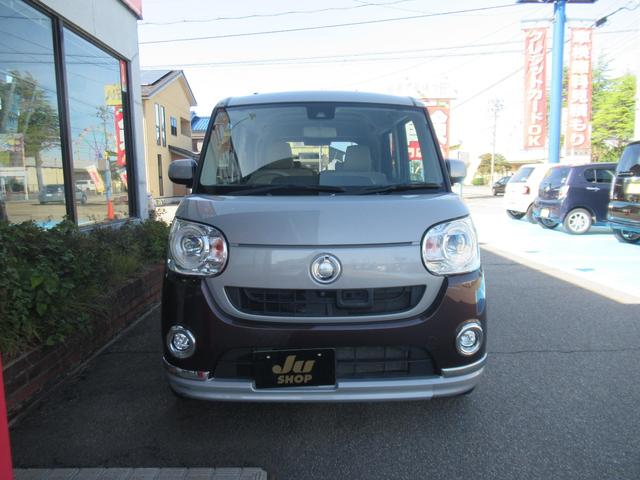 ムーヴキャンバス Ｇ　ＳＡＩＩ　純正８インチメモリーナビ＆フルセグテレビ＆ＤＶＤ＆ＣＤ　全方位カメラ　両側パワースライドドア　スマートキー　プッシュスタート　衝突被害軽減システム　アイドリングストップ（2枚目）