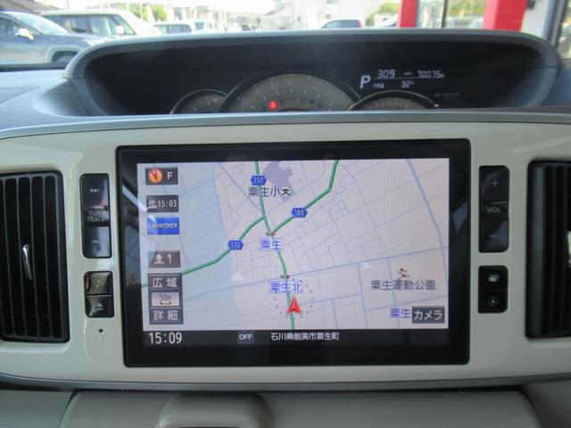 ムーヴキャンバス Ｇ　ＳＡＩＩ　純正８インチメモリーナビ＆フルセグテレビ＆ＤＶＤ＆ＣＤ　全方位カメラ　両側パワースライドドア　スマートキー　プッシュスタート　衝突被害軽減システム　アイドリングストップ（12枚目）