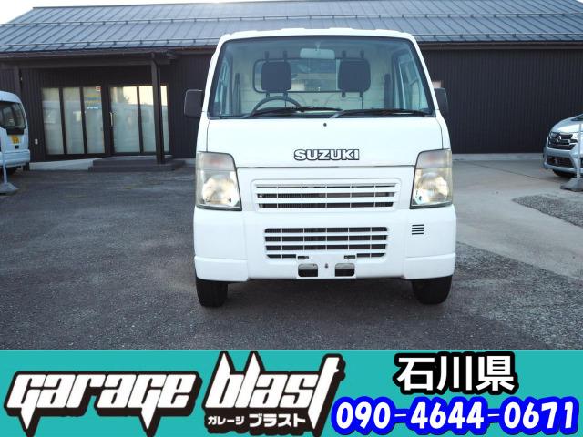 キャリイトラック ＫＣエアコン・パワステ　４ＷＤ、オートマ、エアコン、パワステ、ＤＯＨＣエンジン、Ｋ６Ａ、タイミングチェーン式、パートタイム４ＷＤ・４ＷＤ切替はボタンを押すだけの簡単切り替え式・通常は２ＷＤ走行で後輪駆動（3枚目）