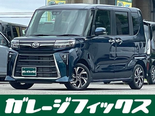 タント カスタムＸ　届出済未使用車　バックカメラ　電動スライドドア　クリアランスソナー　衝突被害軽減システム　オートライト　ＬＥＤヘッドランプ　スマートキー　アイドリングストップ　電動格納ミラー　シートヒーター（2枚目）