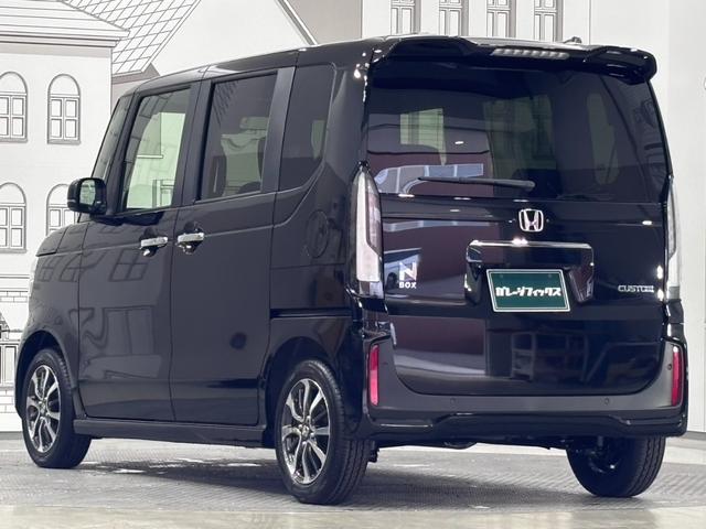 Ｎ－ＢＯＸカスタム ベースグレード　バックカメラ　両側スライド・片側電動　クリアランスソナー　オートクルーズコントロール　レーンアシスト　衝突被害軽減システム　オートライト　ＬＥＤヘッドランプ　スマートキー　アイドリングストップ（17枚目）