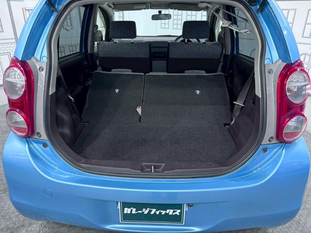 パッソ Ｘ　クツロギ　４ＷＤ　バックカメラ　ナビ　ＴＶ　スマートキー　電動格納ミラー　ＣＶＴ　盗難防止システム　衝突安全ボディ　ベンチシート　ＡＢＳ　ＣＤ　ＤＶＤ再生　ミュージックプレイヤー接続可　エアコン（19枚目）