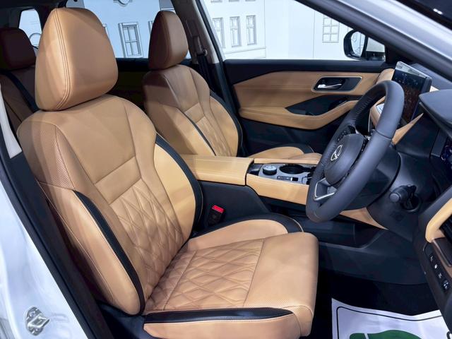 エクストレイル G e-4ORCE 4WD 全周囲カメラ クリアランスソナー レーンアシスト パワーシート 衝突被害軽減システム ナビ TV オートライト LEDヘッドランプ 電動リアゲート アルミホイール スマートキー(26枚目)