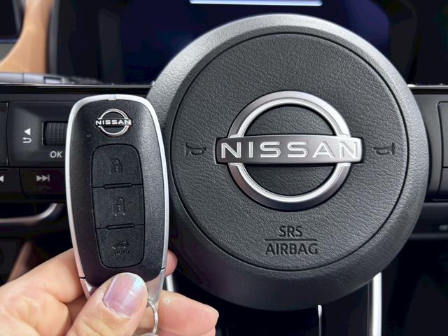 エクストレイル G e-4ORCE 4WD 全周囲カメラ クリアランスソナー レーンアシスト パワーシート 衝突被害軽減システム ナビ TV オートライト LEDヘッドランプ 電動リアゲート アルミホイール スマートキー(47枚目)