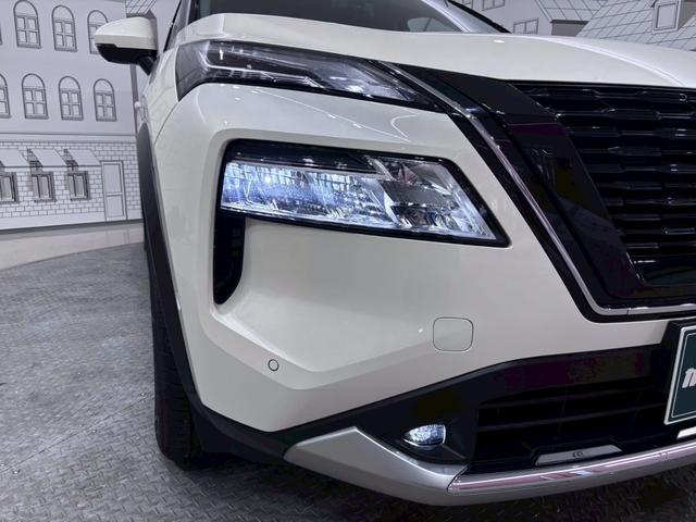 エクストレイル G e-4ORCE 4WD 全周囲カメラ クリアランスソナー レーンアシスト パワーシート 衝突被害軽減システム ナビ TV オートライト LEDヘッドランプ 電動リアゲート アルミホイール スマートキー(56枚目)