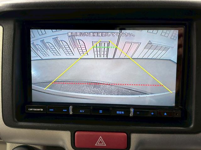 バックカメラも付いています。駐車の時に便利なのはもちろんの事、後方死角にいる子供たちに気が付くことができるので安心安全ですね