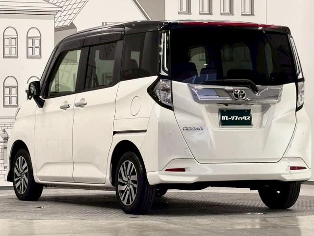 ルーミー カスタムＧ　ドライブレコーダー　バックカメラ　ナビ　ＴＶ　両側電動スライドドア　クリアランスソナー　オートクルーズコントロール　衝突被害軽減システム　アルミホイール　オートライト　ＬＥＤヘッドランプ　スマートキー（17枚目）