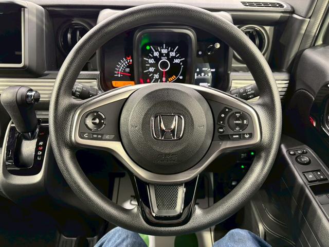 Ｎ－ＶＡＮ ファン・ターボ　ＣＶＴ　衝突被害軽減システム　クリアランスソナー　オートクルーズコントロール　レーンアシスト　バックカメラ　両側スライドドア　スマートキー　アイドリングストップ　電動格納ミラー　オートライト（3枚目）