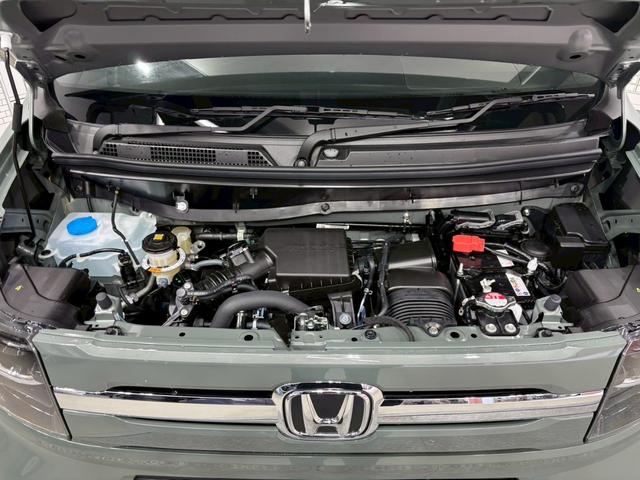 Ｎ－ＶＡＮ ファン・ターボ　ＣＶＴ　衝突被害軽減システム　クリアランスソナー　オートクルーズコントロール　レーンアシスト　バックカメラ　両側スライドドア　スマートキー　アイドリングストップ　電動格納ミラー　オートライト（19枚目）