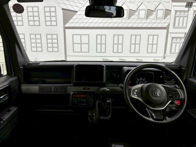 Ｎ－ＶＡＮ ファン・ターボ　バックカメラ　両側スライドドア　クリアランスソナー　オートクルーズコントロール　レーンアシスト　衝突被害軽減システム　オートライト　スマートキー　アイドリングストップ　電動格納ミラー　ＣＶＴ　ＥＳＣ（2枚目）