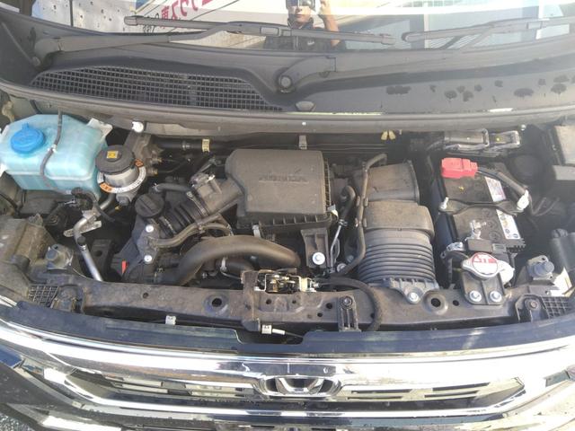 Ｎ－ＢＯＸカスタム Ｌターボ☆４ＷＤ☆禁煙☆ホンダセンシング☆　☆メモリナビ☆フルセグＴＶ☆Ｂｌｕｅｔｏｏｔｈ☆バックカメラ☆ホンダセンシング☆レーダークルーズ☆リアパーキングセンサー☆半革シート☆両側電動ドア☆シートヒーター☆ＬＥＤヘッドライト☆ビルトインＥＴＣ（45枚目）