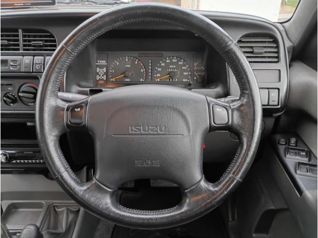 ビッグホーン ＸＳプレジール　ロング☆４ＷＤ☆禁煙☆修復歴無☆　☆ディーゼル☆ポータブルオーディオ☆ＴＶ☆バックカメラ☆ＥＴＣ☆サイドステップ☆背面タイヤ☆走行９．３万Ｋｍ☆修復歴無☆車検８年１２月☆（22枚目）