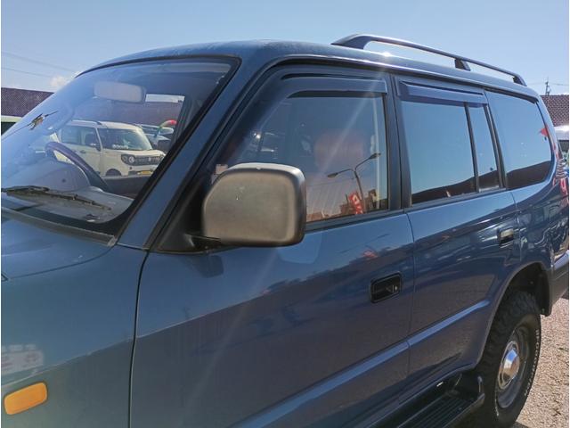 ランドクルーザープラド TX パッケージIII☆4WD☆禁煙☆修復歴無☆ ☆ムーンルーフ動作確認済☆ヴィンテージレザー調シートカバー☆ETC☆ルーフレール☆社外グリル&ヘッドライト☆DEANクロスカントリー&BFグッドリッチホワイトレター☆(43枚目)