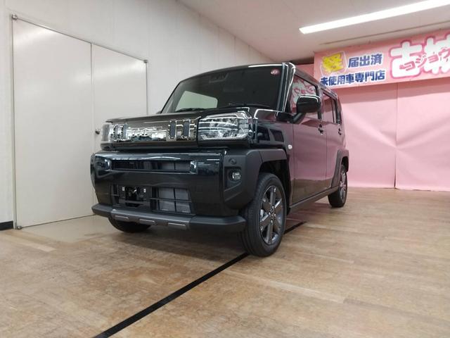 タフト Ｇ　ダーククロムベンチャー　届出済未使用車　４ＷＤ　衝突軽減ブレーキ　盗難防止システム　オートエアコン　シートヒーター　アイドリングストップ　バックカメラ　ナビ付　ＬＥＤヘッドライト　スマートキー（2枚目）