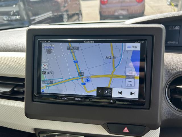Ｎ－ＢＯＸ Ｌ　左側パワースライドドア　イクリプスナビ　ＥＴＣ　バックカメラ　Ｂｌｕｅｔｏｏｔｈ　バックカメラ　オートエアコン　シートヒーター　横滑り防止装置　クリアランスソナー（24枚目）